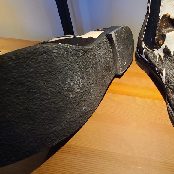 Cow Print Animal Chelsea Boots Booties ALDO - Picture 7 of 12